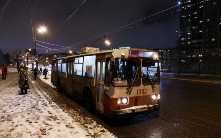 Троллейбусы не идут к Дому печати в Ижевске