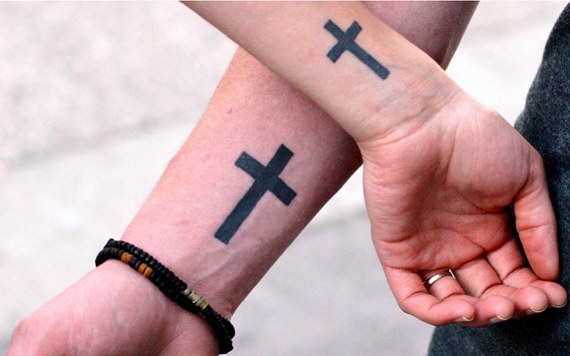 Можно ли делать себе татуировки-кресты? Фото: klublady.ru