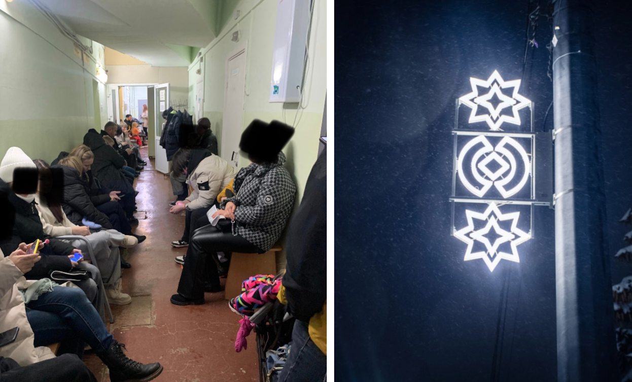 Скудное украшение города к празднику, ожидание транспорта в -30 °C и удручающее качество медицины в Удмуртии, что обсуждают ижевчане в соцсетях 25 декабря