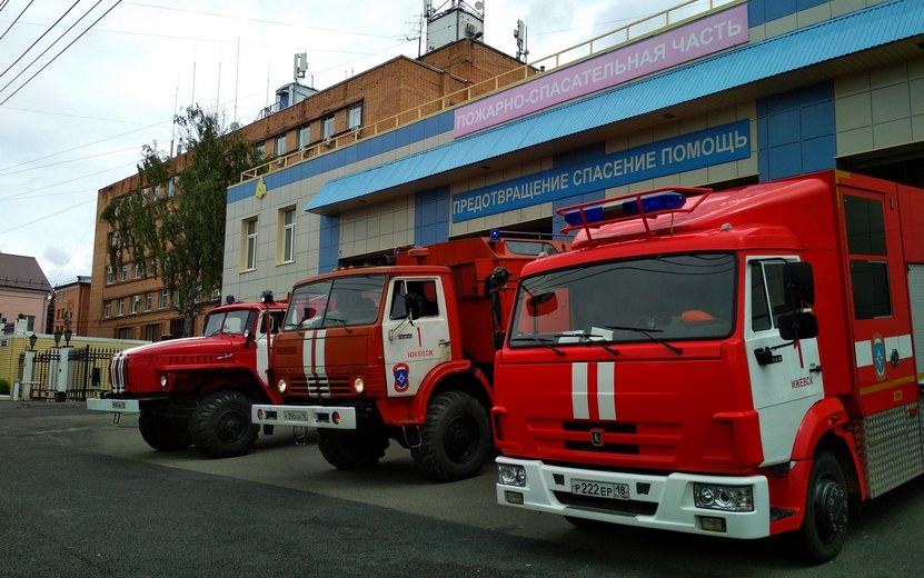 Пожарные учения пройдут в центре Ижевска 19 апреля