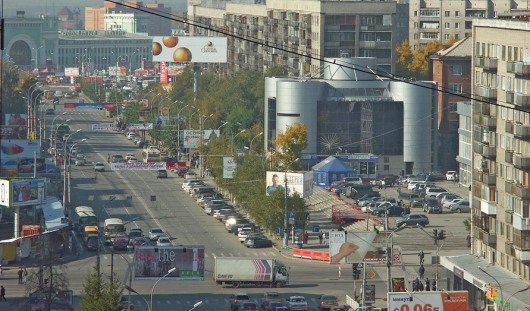 одна из улиц Новосибирска, sibkray.ru