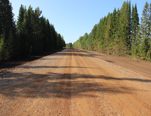 В Удмуртии отремонтировали участок дороги в Сюмсинском районе