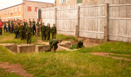 Союз туристов Удмуртии, поход &quot;Аты-баты шли солдаты, 2009г.&quot;
