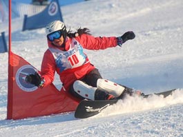 В Ижевске прошли всероссийские соревнования сноубордистов