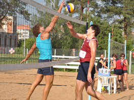 Первенство Ижевска по пляжному волейболу. Фото К. Ившин
