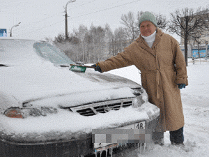 Ижевчанка Минзифа Мухаметдеева любит зиму со всеми ее прелестями и даже аномалиями!