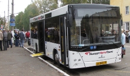 Автобусы для инвалидов в Глазове. Фото &quot;Удмуртавтотранс&quot;