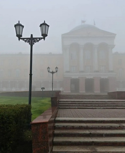Туман в Ижевске 17 октября. Фото: Ксения Аксенова