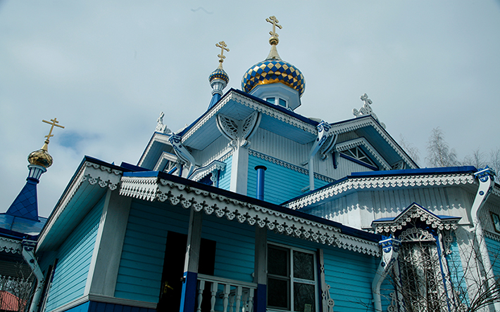 Видео: история церкви Успения Пресвятой Богородицы в Ижевске 
