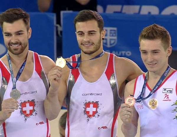 Гимнаст из Удмуртии Давид Белявский выиграл ещё одну медаль на чемпионате Европы в Румынии