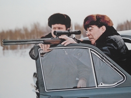 Леонид Брежнев. Фотография с выставки. Фото автора