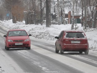 Одна из дорог в Ижевске