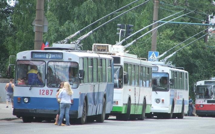 Троллейбусы не идут в сторону Автозавода в Ижевске