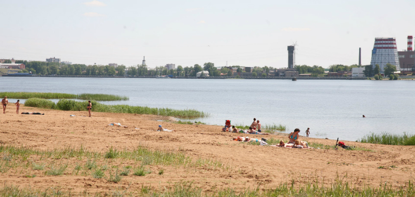В Ижевске начали чистить городской пруд