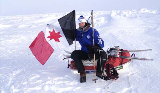 Несмотря на трудности в пути, Женя хотел бы еще раз ока- заться на Северном полюсе