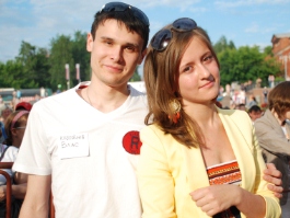 Победители Влас Кропачев и Мария Фефилова. Фото Галины Волковой