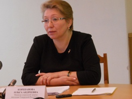 Ольга Корепанова, министр социальной защиты населения Удмуртской Республики. Фото автора