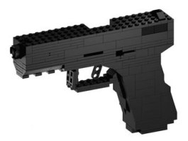 Пистолет из "Лего". brickgun.com