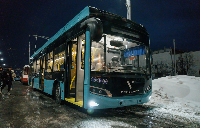Троллейбус будет оборудован системой «говорящий город» Фото: Мария Бакланова