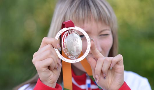 Александра Алексеева завоевала «серебро» Универсиады-2013 по стендовой стрельбе