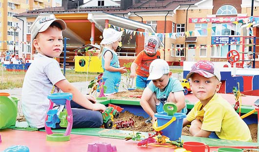 Из 12,5 тысячи новых мест в детских садах, которые появились в Удмуртии за последние годы, почти половина пришлась на Ижевск
