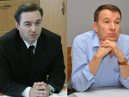 Архив редакции. Андрей Кузнецов(слева) и Владимир Соловьев