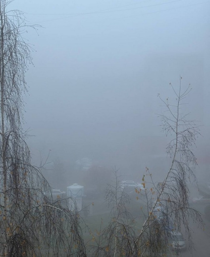 Туман в Ижевске 17 октября. Фото: Софья Глебова