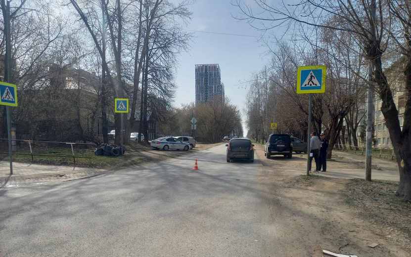 10-летнего мальчика сбили на переходе в Ижевске