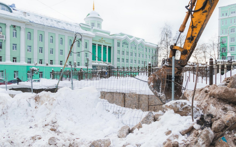 Подземный переход около УдГУ. Фото: Данил Иванов