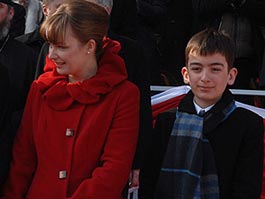 president.gov.ge. Саакашвили-младший с мамой