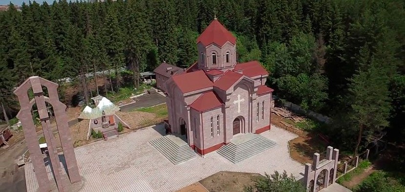 Здание армянской апостольской церкви открылось в 2013 году