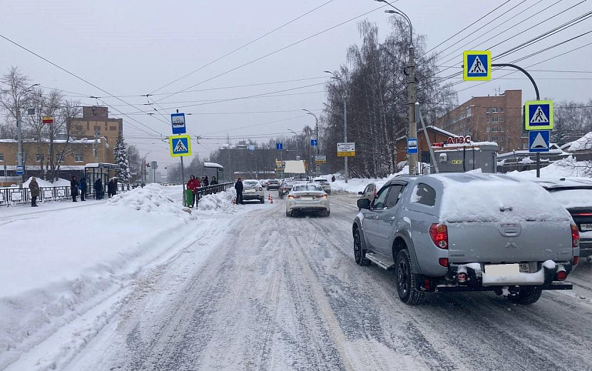 ДТП на Ленина. Фото: Госавтоинспекция Удмуртии