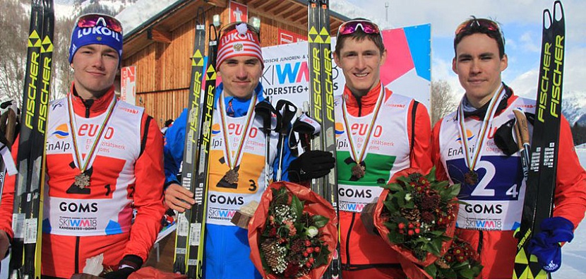 Федерация лыжных гонок России. Сергей Ардашев второй справа