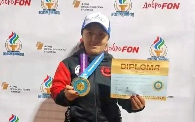Гульфия Муратова заняла первое место на соревнованиях в Сочи. Фото: УРО ВОИ – Удмуртская Республиканская Организация