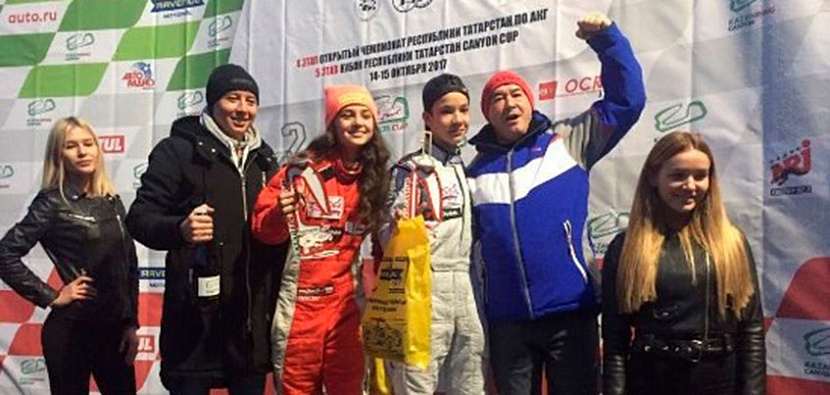 Вирсавия третья слева. Фото: Школа Гонщика «Goltsova-Racing»