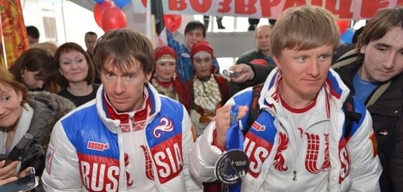 Максим Вылегжанин и Дмитрий Япаров возвращаются в Ижевск после Олимпиады в Сочи
