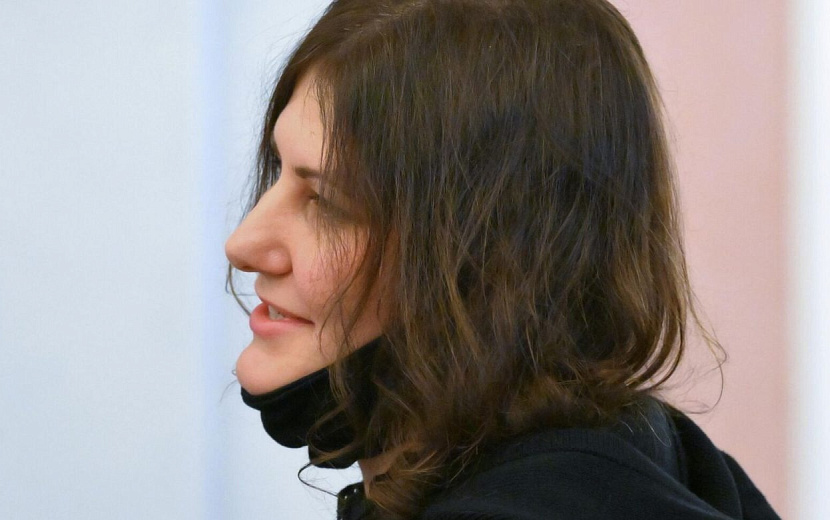 Полина Лурье в зале суда. Фото: novosti24.online