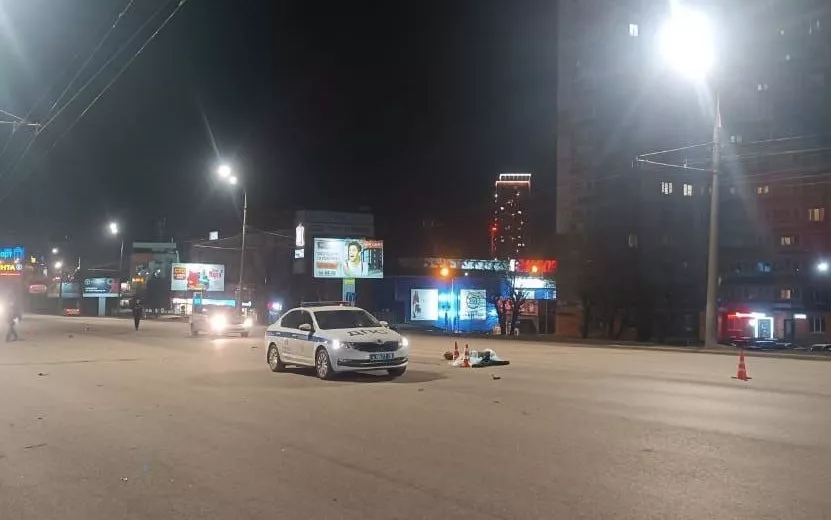 Водитель мотоцикла Yamaha сбил женщину на улице Удмуртской в Ижевске  