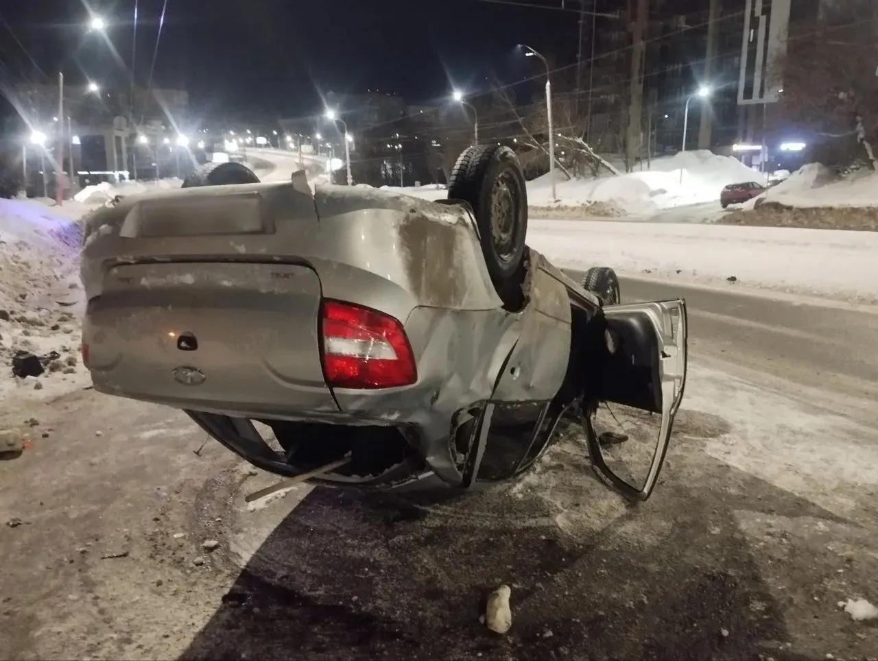 Девушка без прав попала в ДТП на ул. Кирова в Ижевске