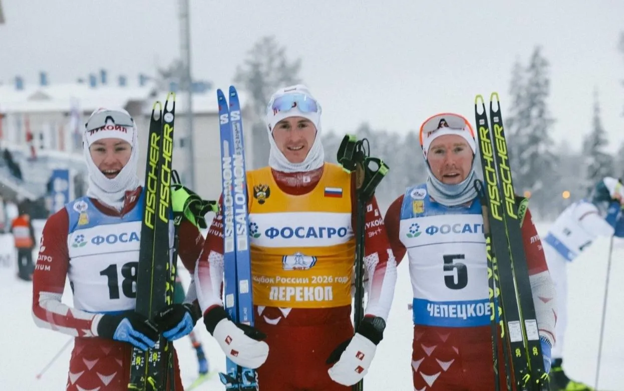 Лыжник из Удмуртии выиграл скиатлон на этапе Кубка России