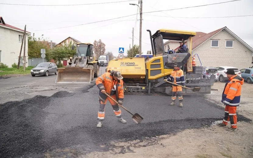 Ремонт улиц Магистральной и Партизанской завершают в Ижевске