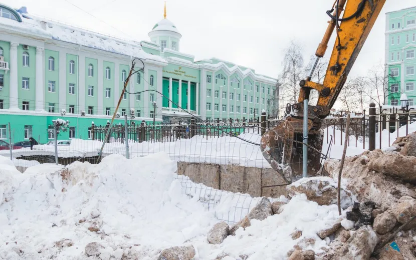 Подземный переход около УдГУ. Фото: Данил Иванов