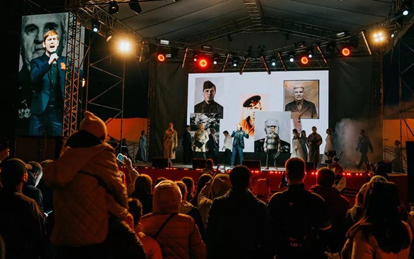Концерт «Истории нашей Победы», 9 мая 2023 года. Фото: Сергей Суворов, Мария Бакланова