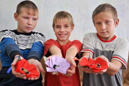 Воспитанники детского дома. Фотография с сайта izhlife.ru