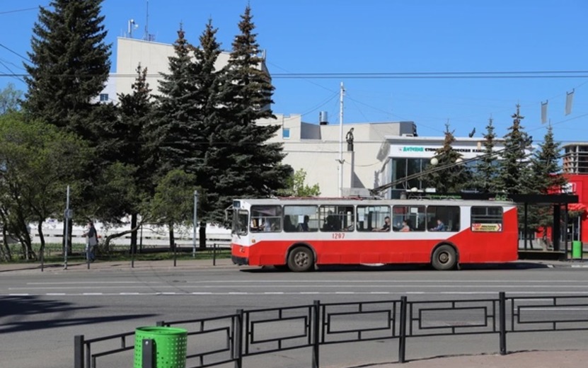 Движение троллейбусных маршрутов 9 мая в Ижевске изменится