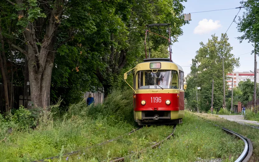 Трамваи не идут до Московской и Огнеупорной в Ижевске