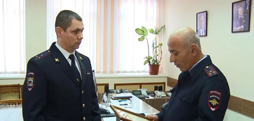 В Удмуртии полицейский спас человека из пожара