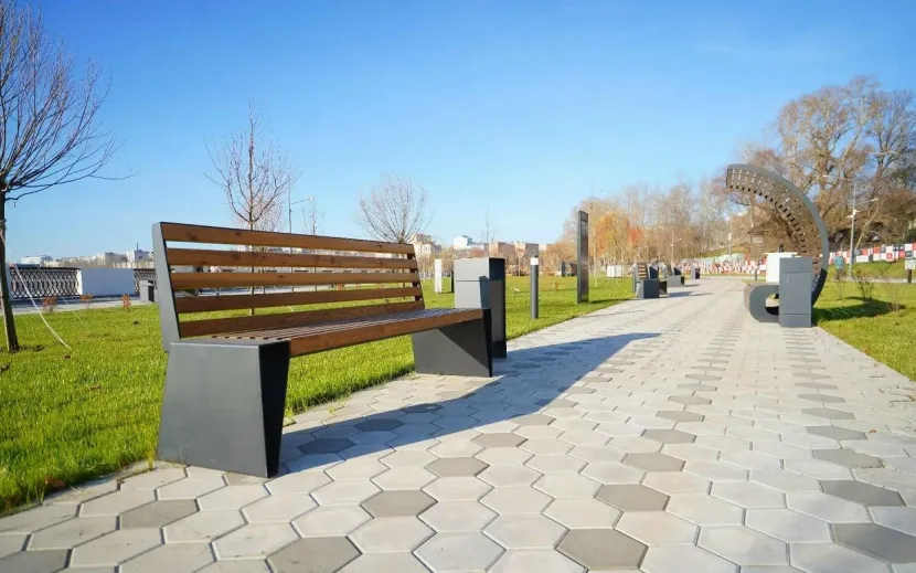 Обновленную набережную открыли в Ижевске. Фото: Дмитрий Чистяков