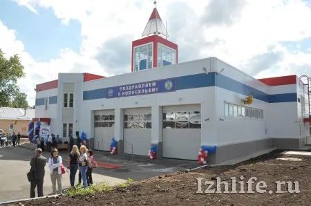 В селе Пугачево открыли новое пожарное депо