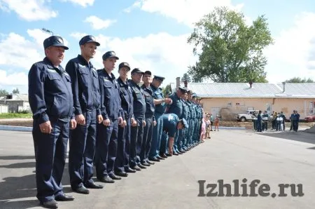 В селе Пугачево открыли новое пожарное депо